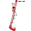 Tree Attachments*The Costume Center 40" Animated And Musical Climbing Santa With Light Strand Decoration