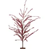 Northlight Twig Trees>5' Artificial Red Berry Christmas Twig Tree, Unlit