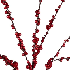 Northlight Twig Trees></noscript>5' Artificial Red Berry Christmas Twig Tree, Unlit