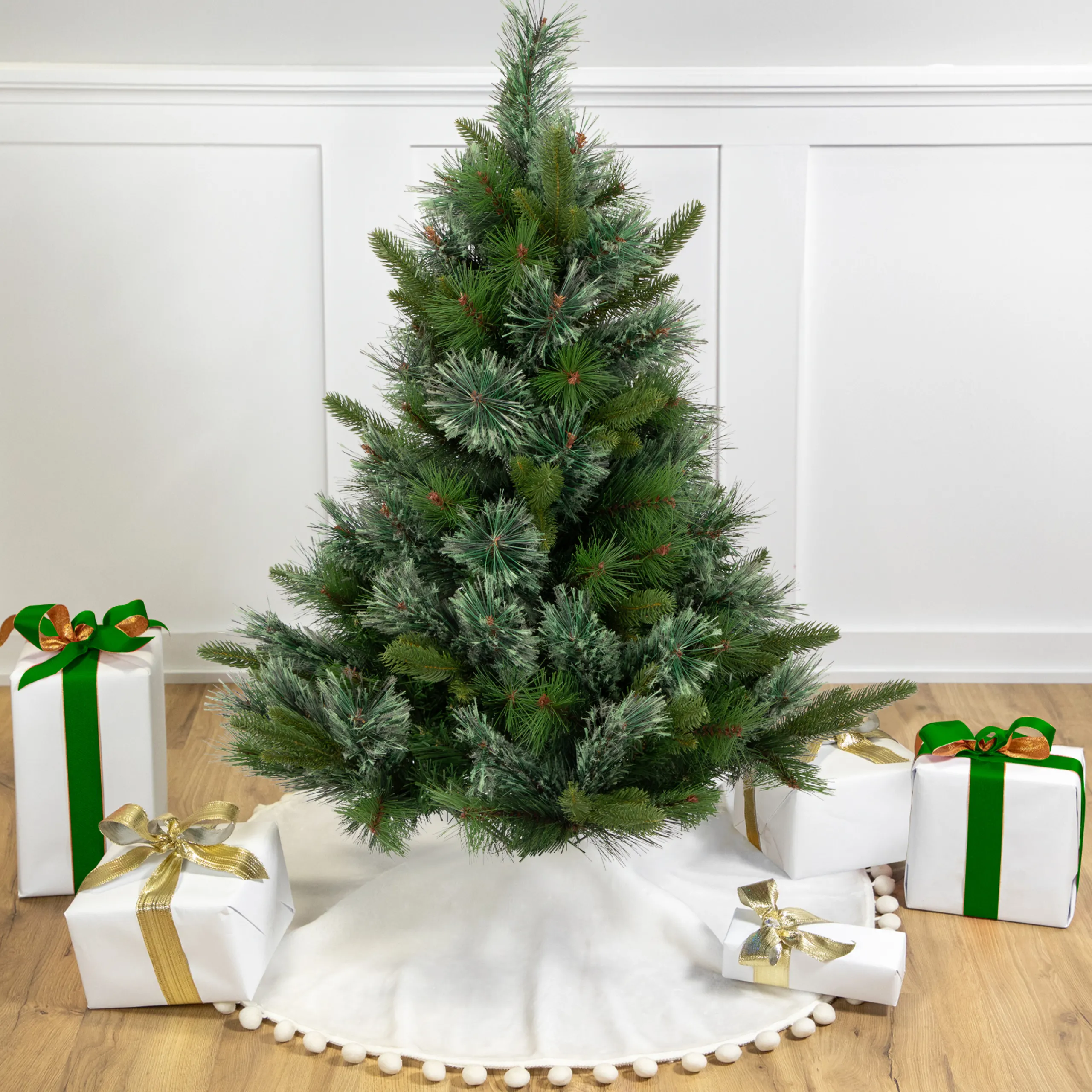 Northlight 3 And 3.5 Feet Tall>3' Ashcroft Cashmere Pine Artificial Christmas Tree- Unlit