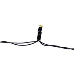 Sienna 20 Battery Operated Gold Led Wide Angle Christmas Lights - 6.25 Ft Green Wire