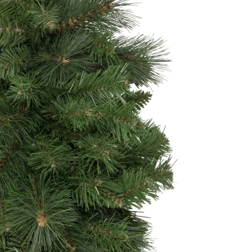 Unlit Teardrops*Northlight 32" Beaver Pine Artificial Christmas Teardrop Swag, Unlit
