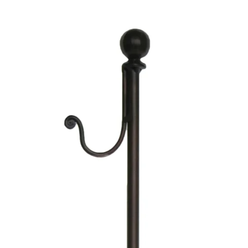 Wreath Accessories*Creative Design 28" Black Antique Finish Wreath Holder With Hook