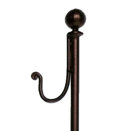 Wreath Accessories*Creative Design 22.25" Black Antique Finish Wreath Holder With Hook