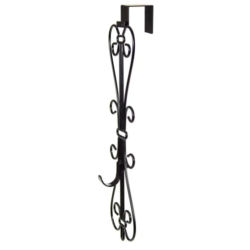 Wreath Accessories*Village Lighting Co. 19.5" Black Decorative Adjustable Wreath Hanger