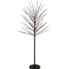 Northlight Twig Trees>5' Black Led Lighted Christmas Twig Tree - Warm White Lights