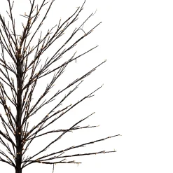 Northlight Twig Trees></noscript>5' Black Led Lighted Christmas Twig Tree - Warm White Lights