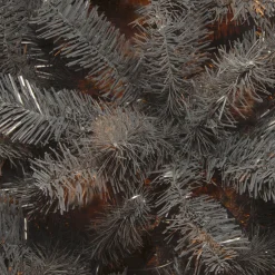 National Tree Company Black Trees>6.5' Black North Valley Spruce Artificial Christmas Tree, Unlit