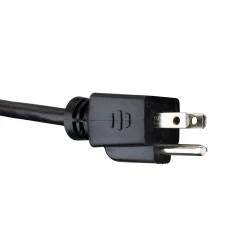 Northlight 100' Black 3-Prong Outdoor Extension Power Cord