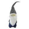 Gnomes*Northlight 27.5" Blue And Gray Standing Santa Gnome Tabletop Decor