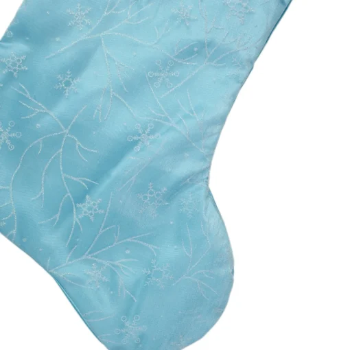 Stockings*Northlight 21" Blue And White Glitter Snowflake Christmas Stocking