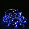 CC Christmas Decor 18' Blue Led Outdoor Christmas Linear Tape Lighting - Black Finish