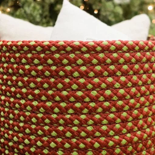 Decoration Storage*Colonial Mills 12" Braided Diamond Weave Christmas Storage Basket