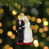 GKI/Bethlehem Lighting Wedding & Anniversary>4 Bride And Groom Glass Wedding Christmas Ornament