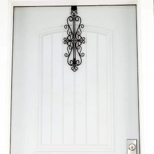 Wreath Accessories*Village Lighting Co. 19.5" Bronze Colonial Unique Adjustable Christmas Wreath Hanger