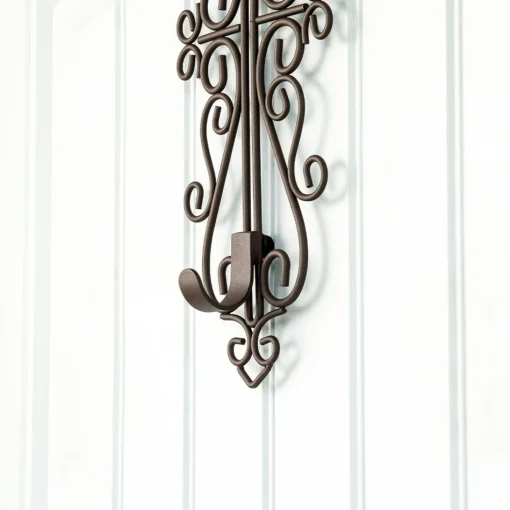 Wreath Accessories*Village Lighting Co. 19.5" Bronze Colonial Unique Adjustable Christmas Wreath Hanger