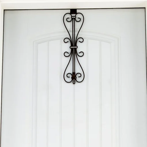 Wreath Accessories*Village Lighting Co. 19.5" Brown Unique Adjustable Christmas Wreath Hanger