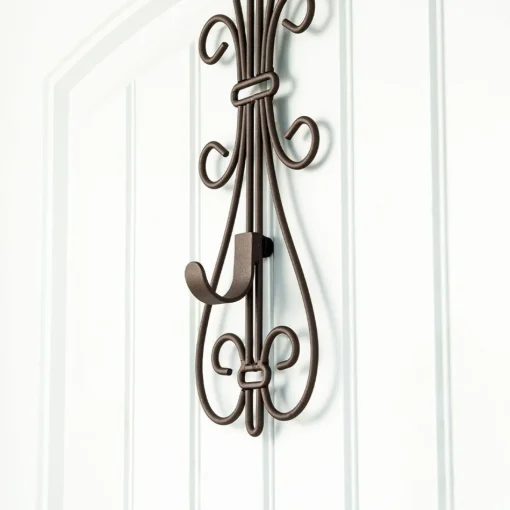 Wreath Accessories*Village Lighting Co. 19.5" Brown Unique Adjustable Christmas Wreath Hanger
