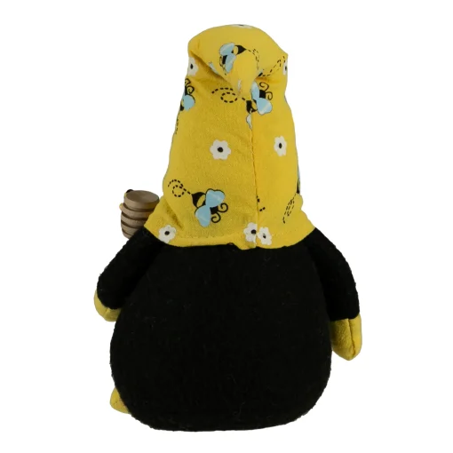 Northlight 10" Bumblebee Daisy Springtime Gnome With Honey Dipper