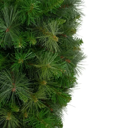 Unlit Teardrops*Northlight 48" Canyon Pine Artificial Christmas Teardrop Swag - Unlit