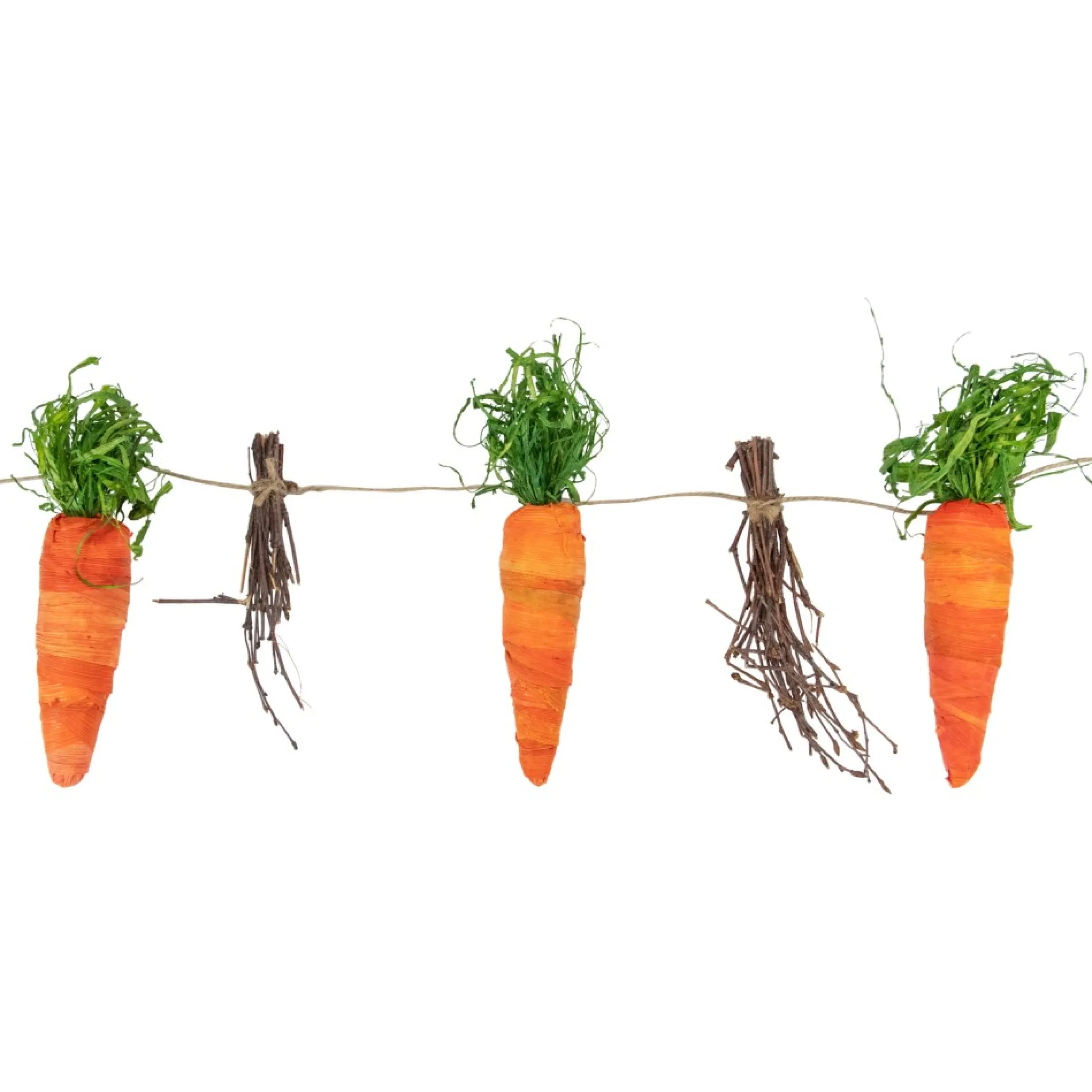 Specialty Garland*Northlight 3.25' Carrots And Twigs Artificial Easter Garland