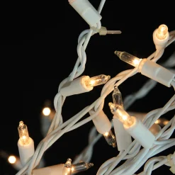 Northlight 9 And 9.5 Feet Tall>9' Cascade Lighted Twig Tree Outdoor Christmas Decoration - Clear Lights