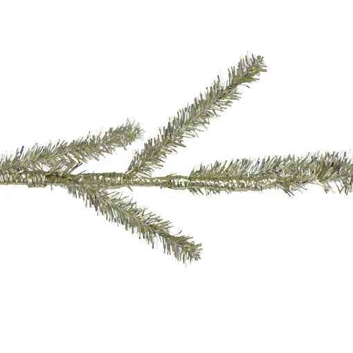 Northlight 5 And 5.5 Feet Tall>5' Champagne Tinsel Artificial Christmas Twig Tree - Unlit