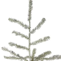 Northlight 5 And 5.5 Feet Tall></noscript>5' Champagne Tinsel Artificial Christmas Twig Tree - Unlit