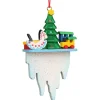 Alexander Taron Icicles>3" Christian Ulbricht Tree And Toys On An Icicle Christmas Ornament