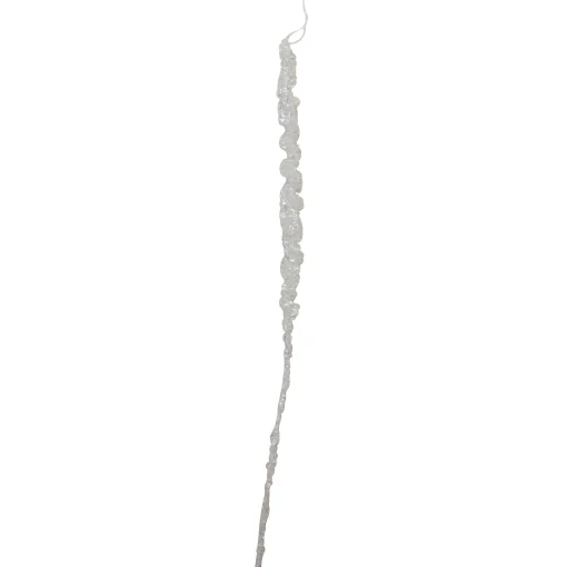 Northlight Icicles>30.5" Clear And Brown Contemporary Dangling Icicle Christmas Ornament