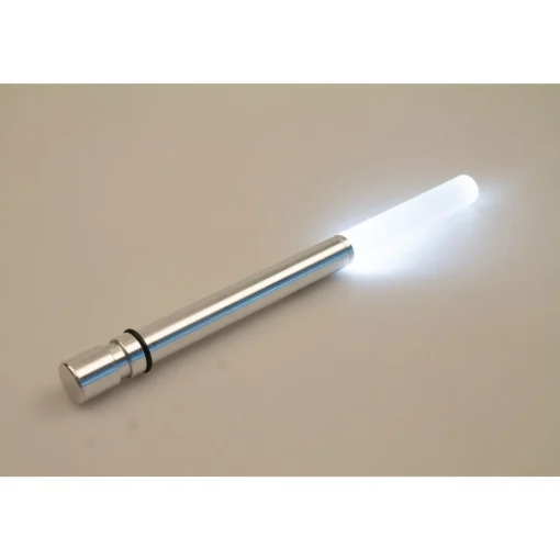 Celestial Lights 10.25" Clear And Silver Battery Operated Led Wine Bottle Light