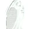 Carlton Cards Collectible>4" Clear Away In A Manger Nativity Christmas Ornament