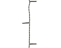 Kaemingk 223 Cool White Led 8-Function Twinkle Lights - 17 Ft Green Wire