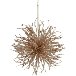 Northlight Stars>6" Copper Starburst Christmas Ornament