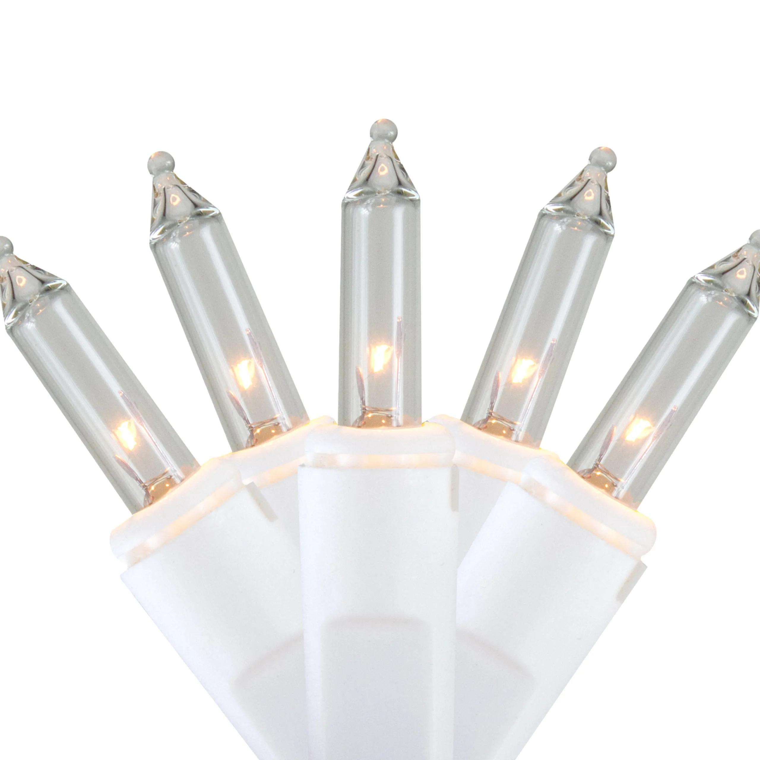 Northlight 300 Count Clear Mini Icicle Christmas Lights - White Wire