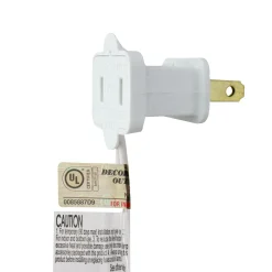 Northlight 25 Count Purple Led C9 Christmas Lights, 16 Ft White Wire