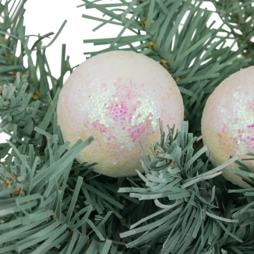 Unlit Swags*Northlight 18" Decorated Pine Artificial Christmas Swag With Silver Bells