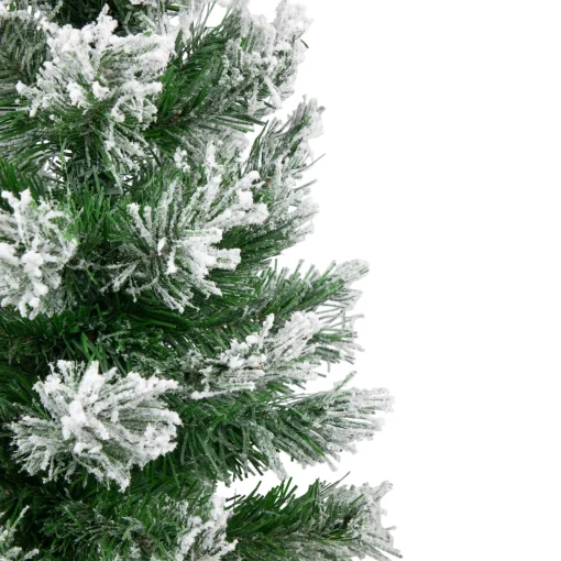 Northlight 2.5 Feet Tall And Smaller>22" Flocked Pine Full Artificial Christmas Tree In Burlap Base - Unlit