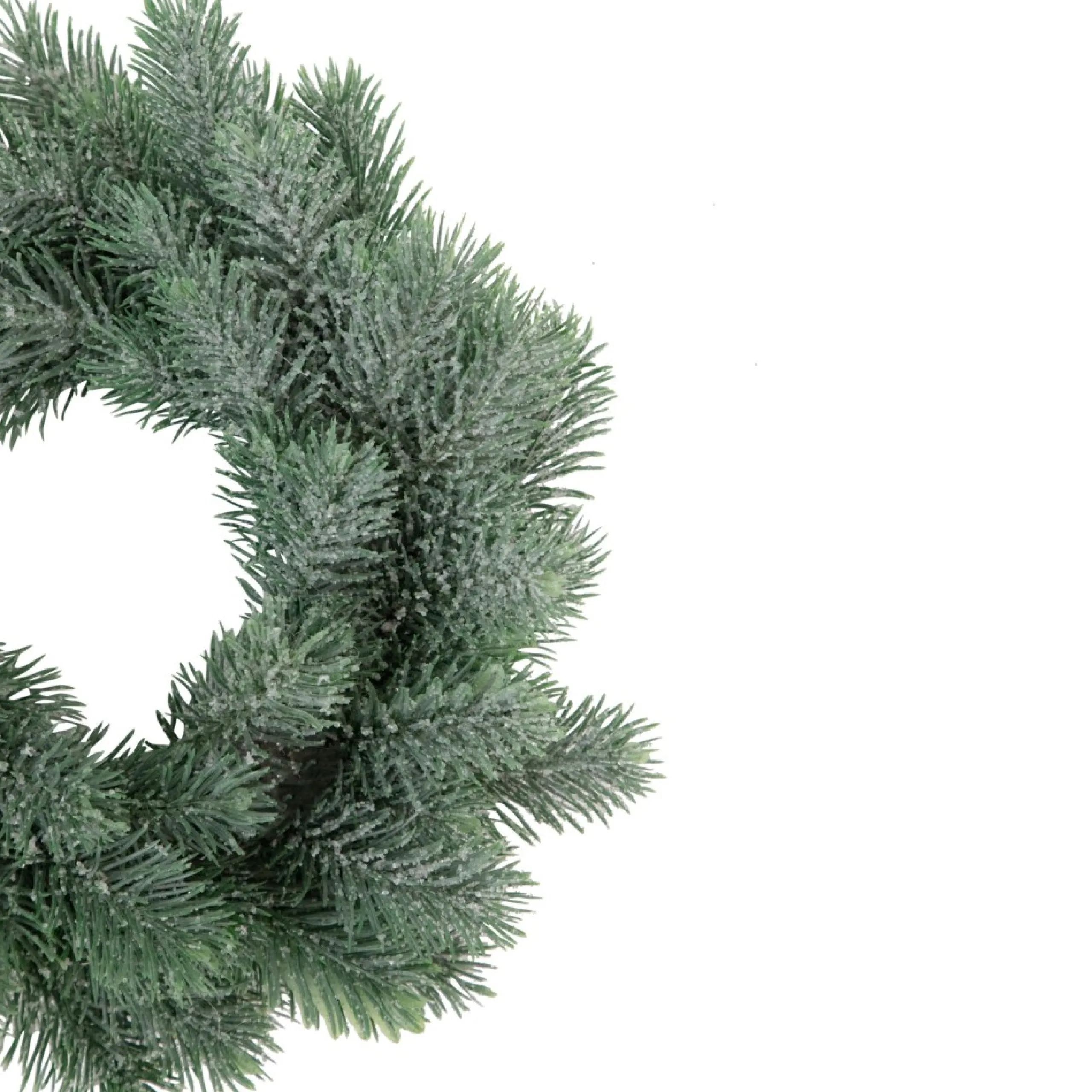 Unlit Wreaths*Northlight 10" Frosted Pine Traditional Christmas Wreath