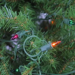 Northlight 7 And 7.5 Feet Tall></noscript>7.5 Ft Pre-Lit Full Northern Pine Artificial Christmas Tree - Multicolor Lights