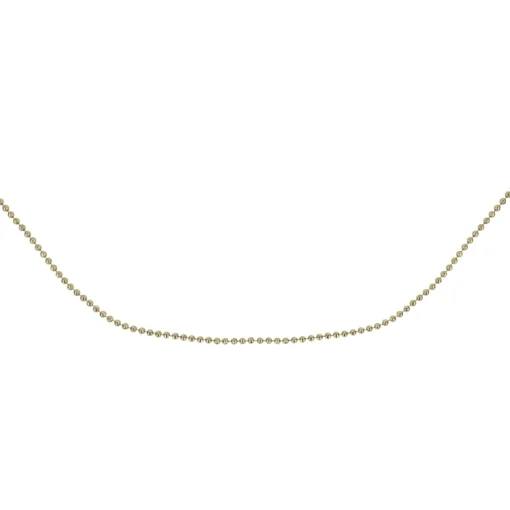 Unlit Garland*Northlight 15' Gold Lame Beaded Artificial Christmas Garland - Unlit
