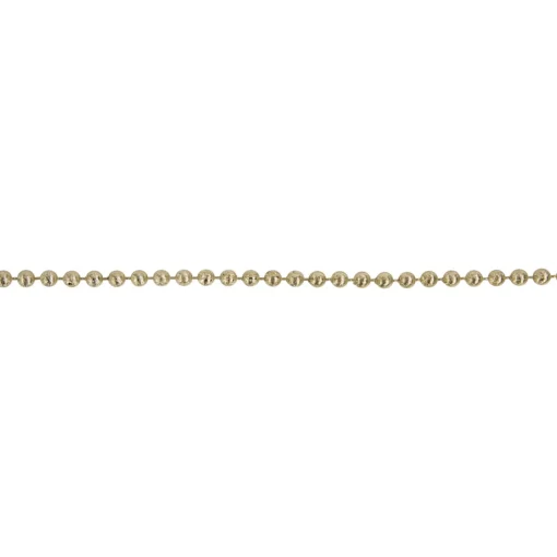 Unlit Garland*Northlight 15' Gold Lame Beaded Artificial Christmas Garland - Unlit