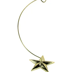 Northlight Ornament Storage>12.50" Gold Star Christmas Ornament Holder