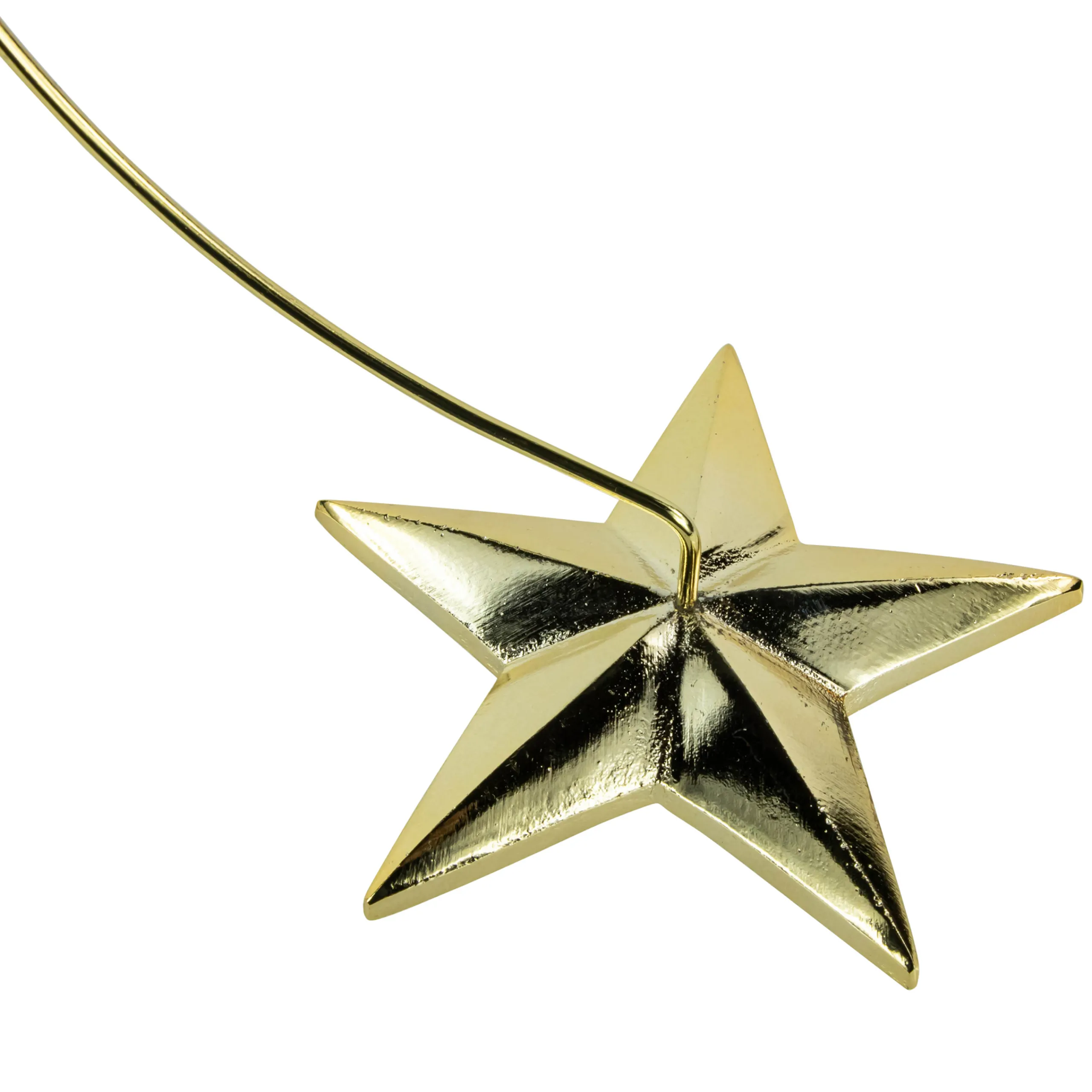 Northlight Ornament Storage>12.50" Gold Star Christmas Ornament Holder