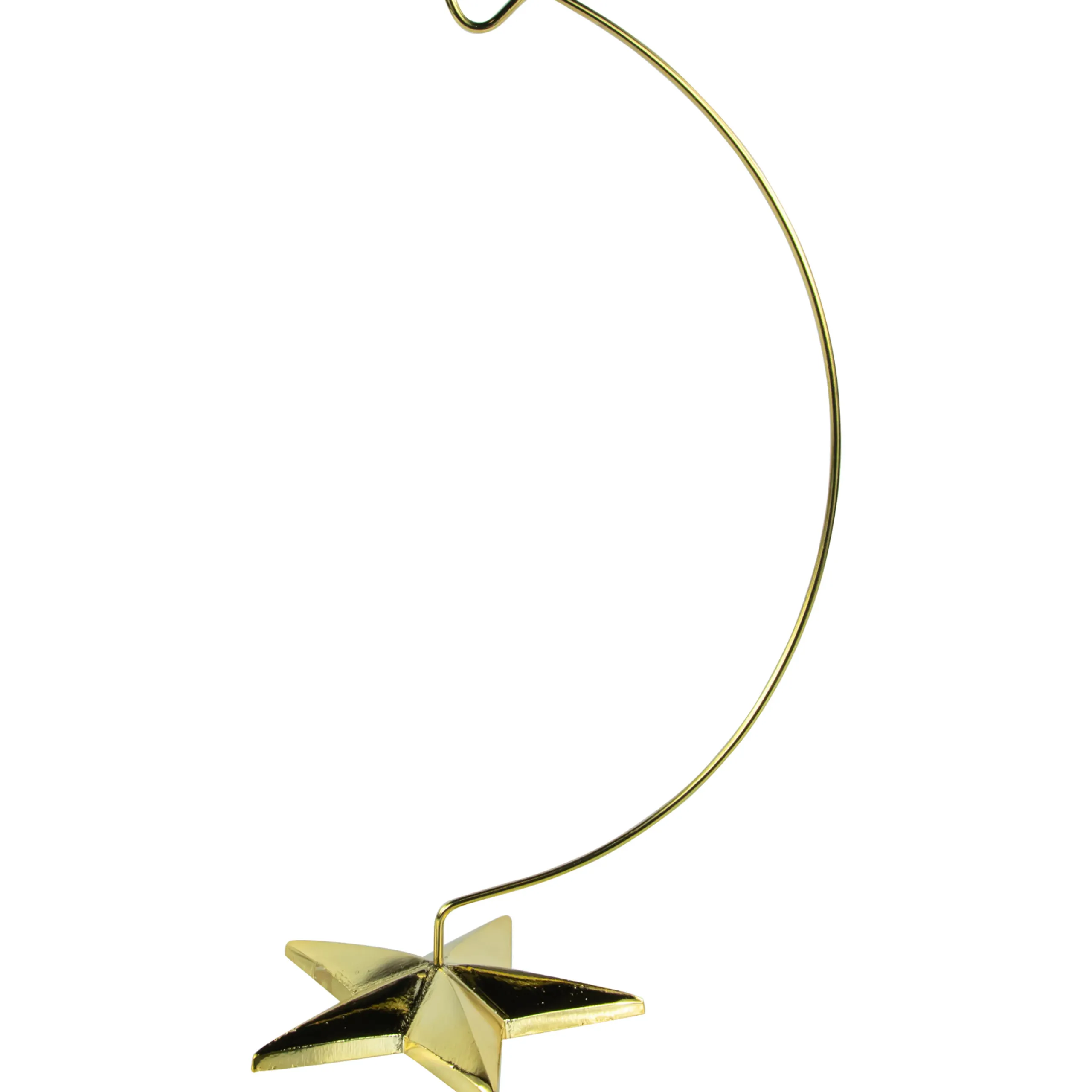 Northlight Ornament Storage>12.50" Gold Star Christmas Ornament Holder