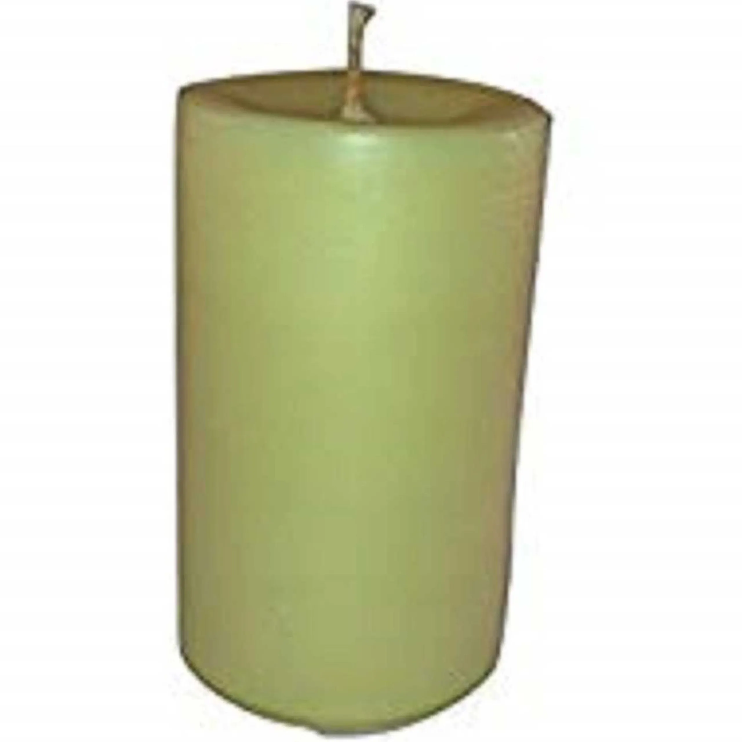 Bear Natural Organics 4.5" Golden Yellow Organic Beeswax Pillar Candle