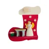 Alexander Taron Angels & Cherubs>3" Graupner Baking Angel In A Boot Christmas Ornament