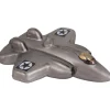 Christmas by Krebs Transportation>5" Gray And Black Fighter Jet Figurine Christmas Ornament