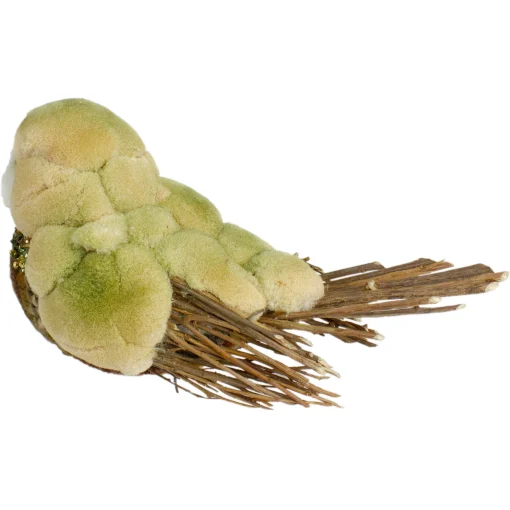 Northlight 8.5" Green And Brown Autumn Harvest Twig Bird