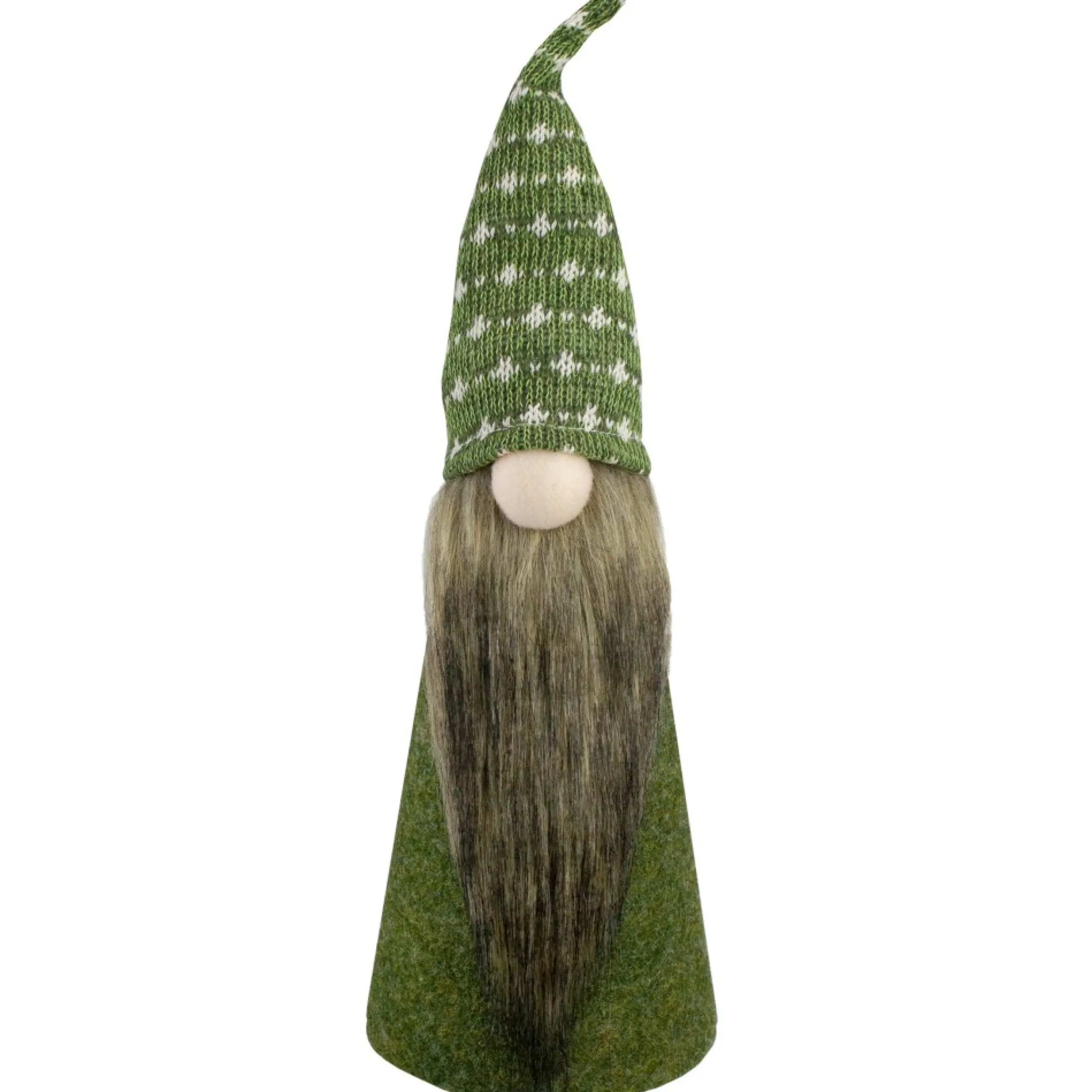 Gnomes*Northlight 14" Green And White Cone Gnome Christmas Tabletop Decor